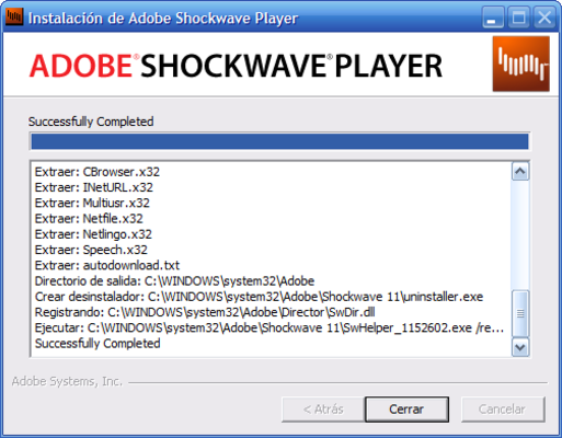 adobe flash player vs adobe shockwave player