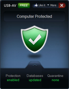 Imagen USB-AV Antivirus 2013 3.8.0.0