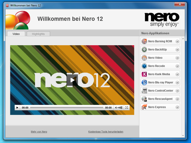 nero express essentials download
