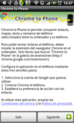 Imagen Google Chrome to Phone 2.3.3
