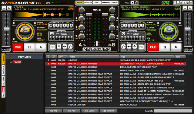 corona Eslovenia bañera DJ ProMixer Free Home Edition - Descargar