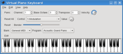 Imagen Virtual Midi Piano Keyboard 0.5.0