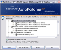 Imagen AutoPatcher XP febrero-2006