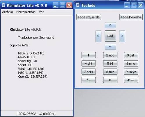 kemulator lite v 0.9.8