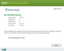 Image ESET Online Scanner 3.6.3.0