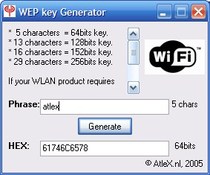 Imagen WEP key Generator 1.0
