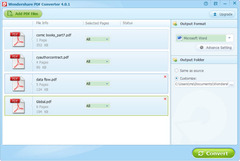 Imagen Wondershare PDF Converter 4.0.5