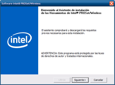 Imagen Intel Pro Wireless Drivers 15.8.0