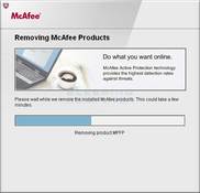 Image McAfee Consumer Products Removal Tool 2.0.155.1