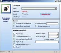 Imagen Ms Word Excel Cracker 2.2