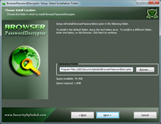 Imagen BrowserPasswordDecryptor 7.2