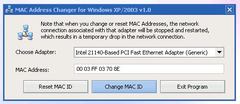 Image MAC Address Changer 1.0