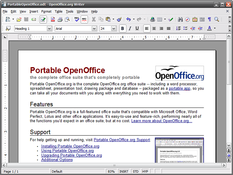 Image OpenOffice.org Portable 3.2.0