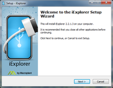 Imagen iExplorer 4.5.0