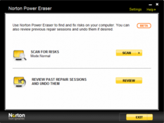 Image Norton Power Eraser 6.5.0.2124