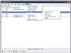 Imagen Gretl 1.7.1