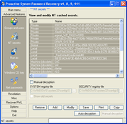 Imagen Proactive System Password Recovery 6.30