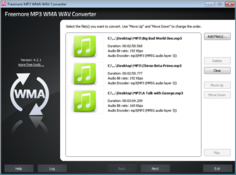 Imagen Freemore MP3 WMA WAV Converter 4.2.1