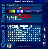 Imagen Quake III Name Changer 1.2.8