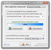 Image ChrisPC Free Anonymous Proxy 7.50
