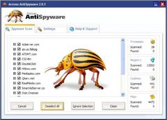 Image Arovax AntiSpyware 2.1.153