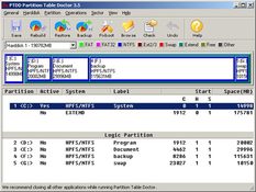 Image Partition Table Doctor 3.5