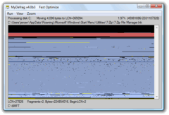 Imagen MyDefrag 4.3.1