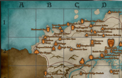 Imagen Mapa de Skyrim 