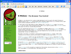 Imagen K-Meleon 76.2