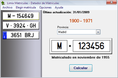 Imagen Limix Matrículas 1.8.5