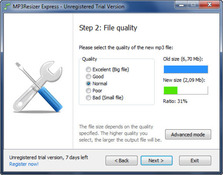 Imagen MP3Resizer Express 1.1.0.79