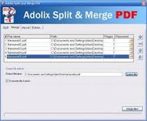 Imagen Adolix Split & Merge PDF 2.1