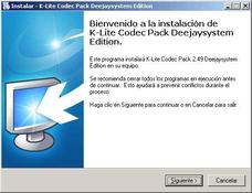 Imagen K-Lite Codec Pack Deejaysystem Edition 2.54