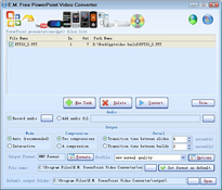 Imagen E.M. Free PowerPoint Video Converter 3.20