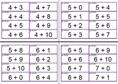 Imagen Math Flash Cards 