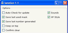 Image lameGen 1.1.3