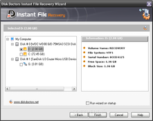 Imagen Disk Doctors Instant File Recovery 1.0.1