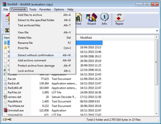 Imagen WinRAR 3.62
