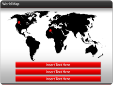 Imagen Free Editable Worldmap for Powerpoint 