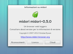 Image Midori 0.5.11