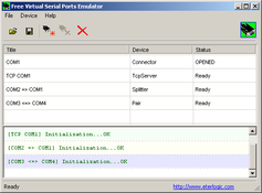 Image Free Virtual Serial Ports Emulator 0.923.3.694