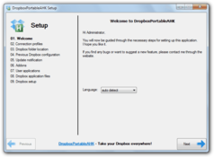 Imagen DropboxPortableAHK 1.5.4.0