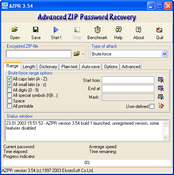 Image Advanced ZIP Password Recovery 4.53