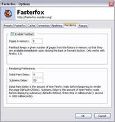 Imagen Fasterfox 3.8.5