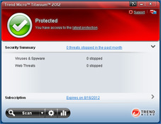 Image Trend Micro Titanium AntiVirus+ 2012