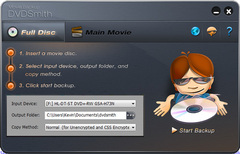 Image DVDSmith Movie Backup 1.05