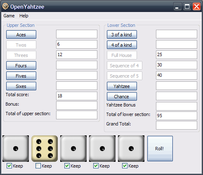 Image Open Yahtzee 1.9