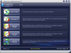 Imagen Pepsky Free Audio Converter 4.3