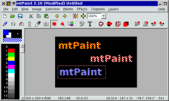 Imagen mtPaint 3.50