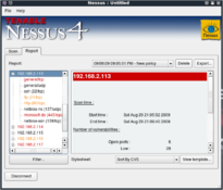 Image Nessus 4.0.2